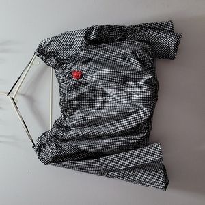 Ambiance off shoulder crop top